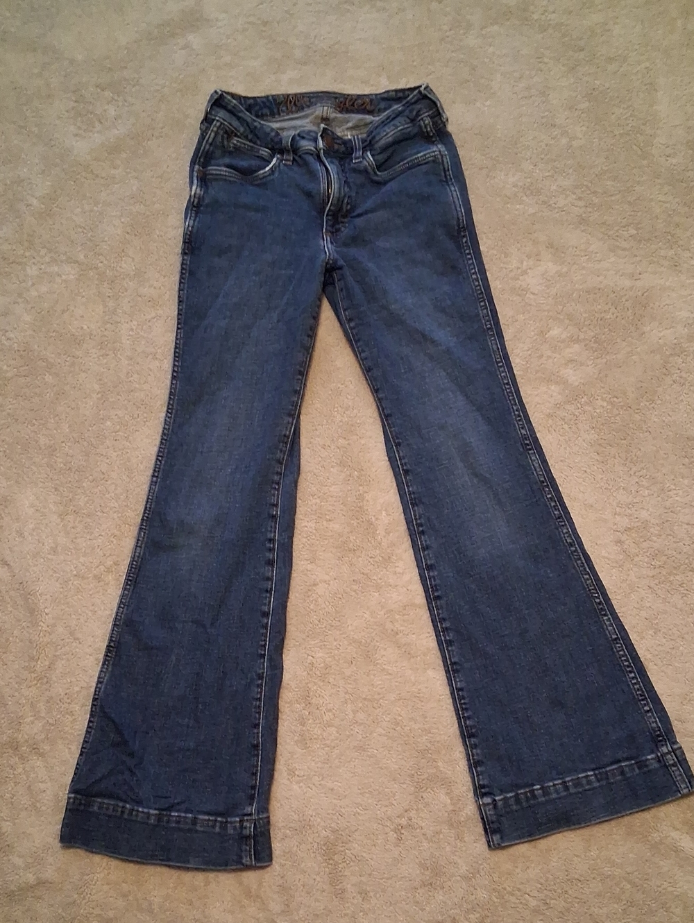 Women’s Blue Jeans - High Rise Trouser 26 X 32